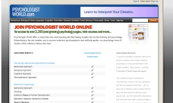 Find out why people are joining Psychologist World. Click here.